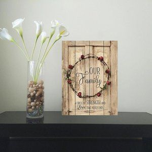 Family Pallet Wall Sign